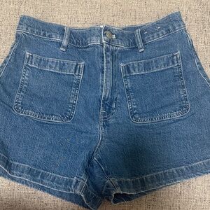 Madewell Classic Blue Jean Shorts